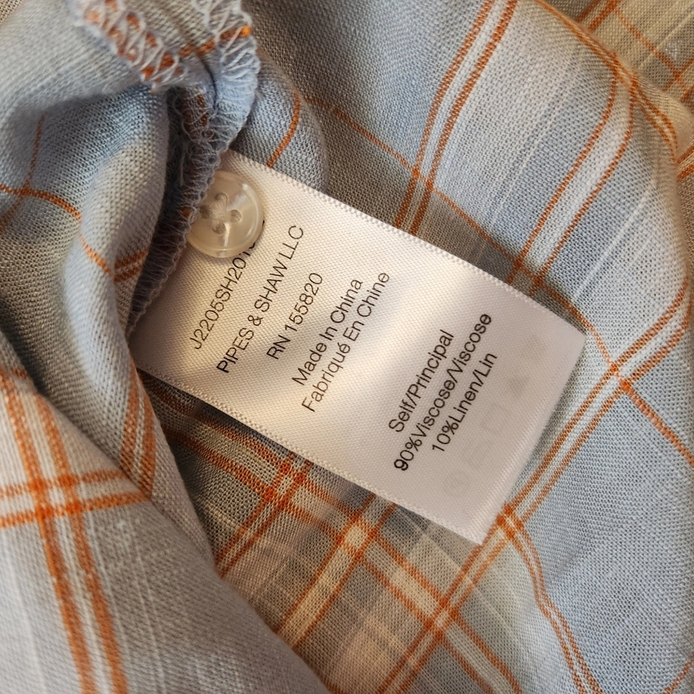 Veronica Beard NWT Size XS Leina Shirt in Vapor Multi, Sleeveless Ruffles Linen - Picture 12 of 14